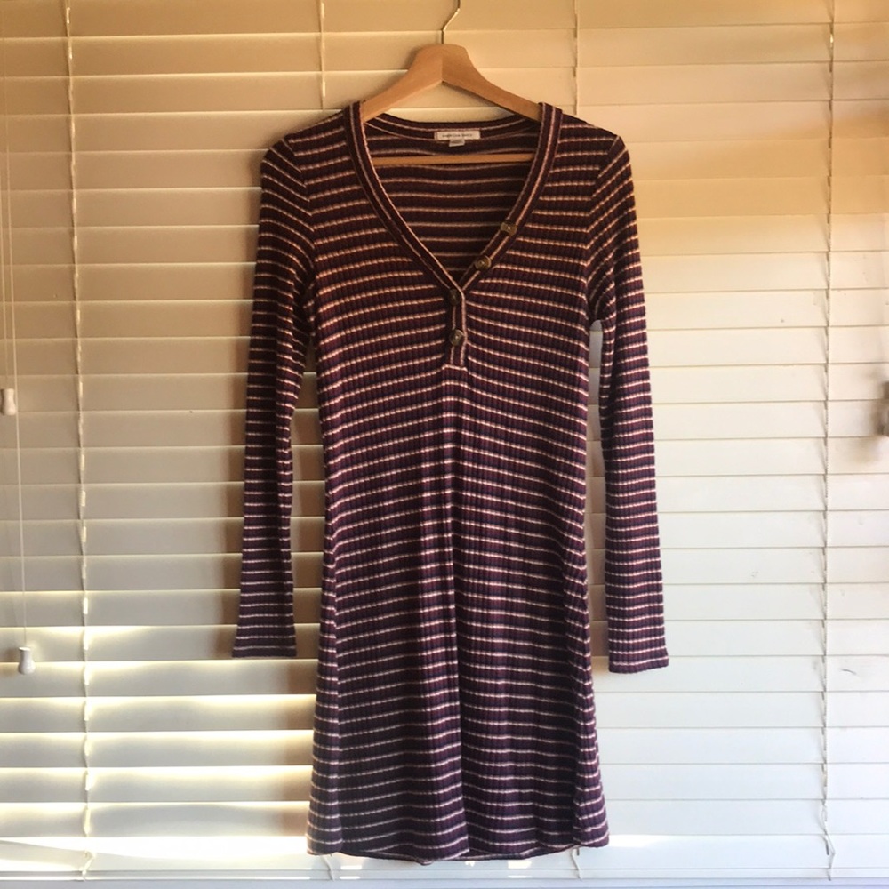 American Eagle Dress, striped